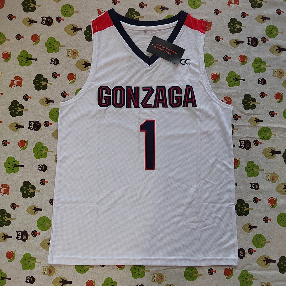 Gonzaga #1 Jalen Suggs NBA Jersey